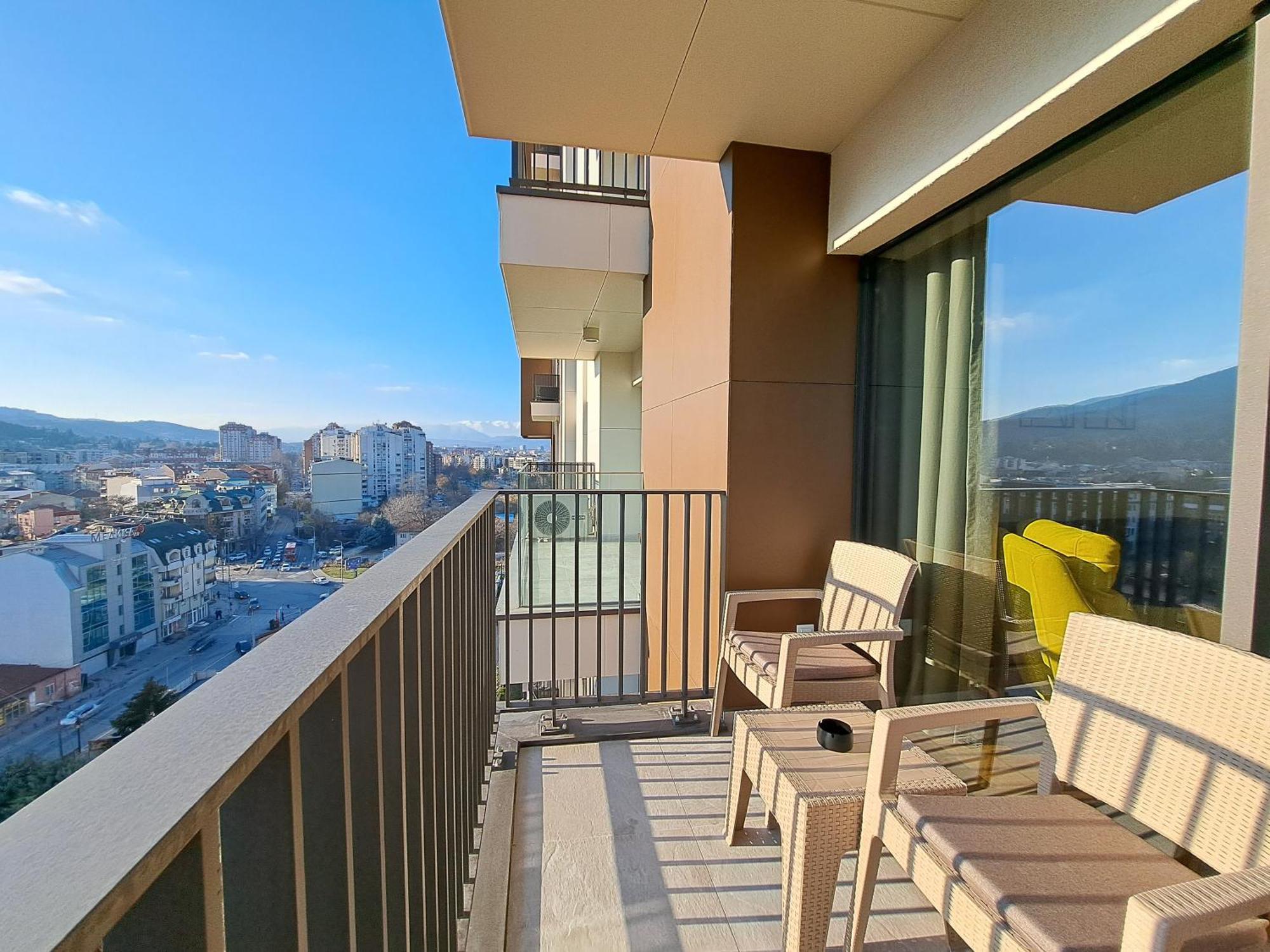 Divine 69 Luxury Apartment, Skopje City - Center, Diamond Residences, Free Parking Exterior foto